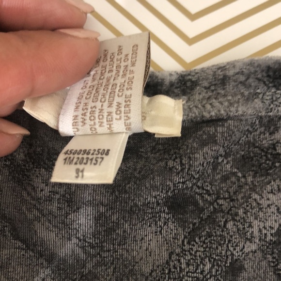 Chicos top blouse black and silver - Picture 3 of 7